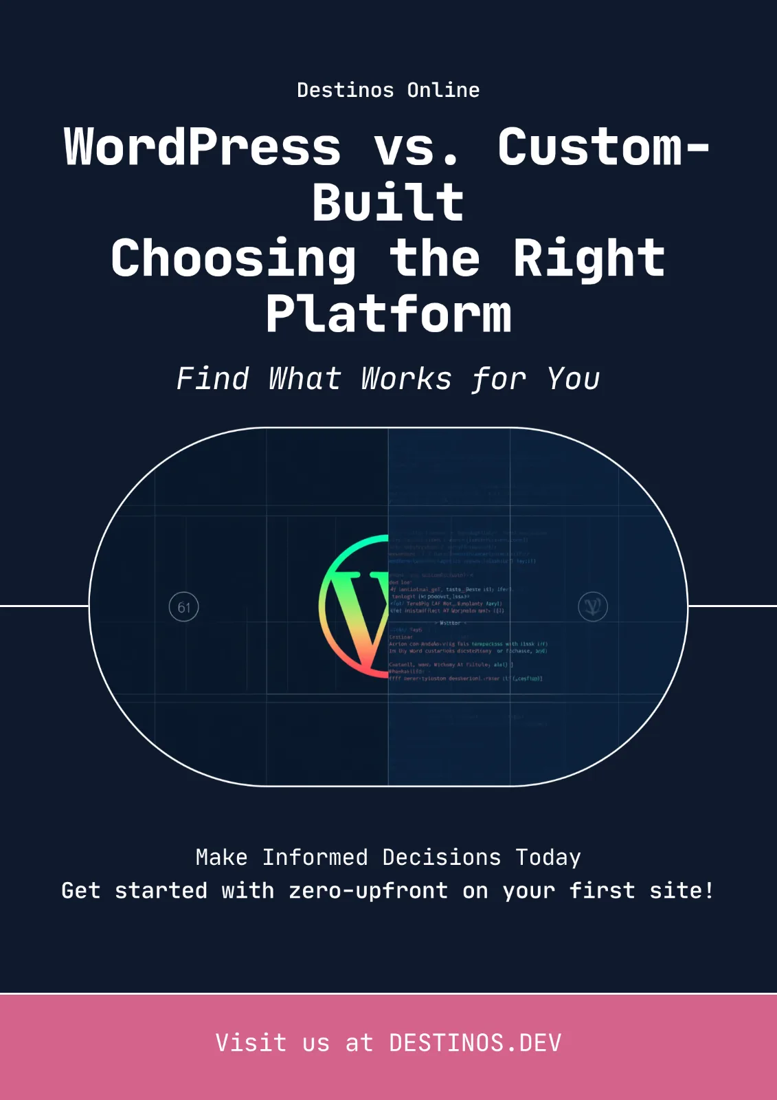 WordPress vs. custom-built: how to choose the right platform